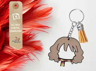 Hermione Granger Keychain | Same Layer