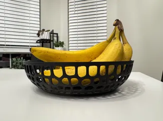Modern Wide Fruit Basket