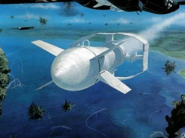 SD-1400X/“弗里兹X”制导炸弹模型，世界上第一种空射制导反舰武器