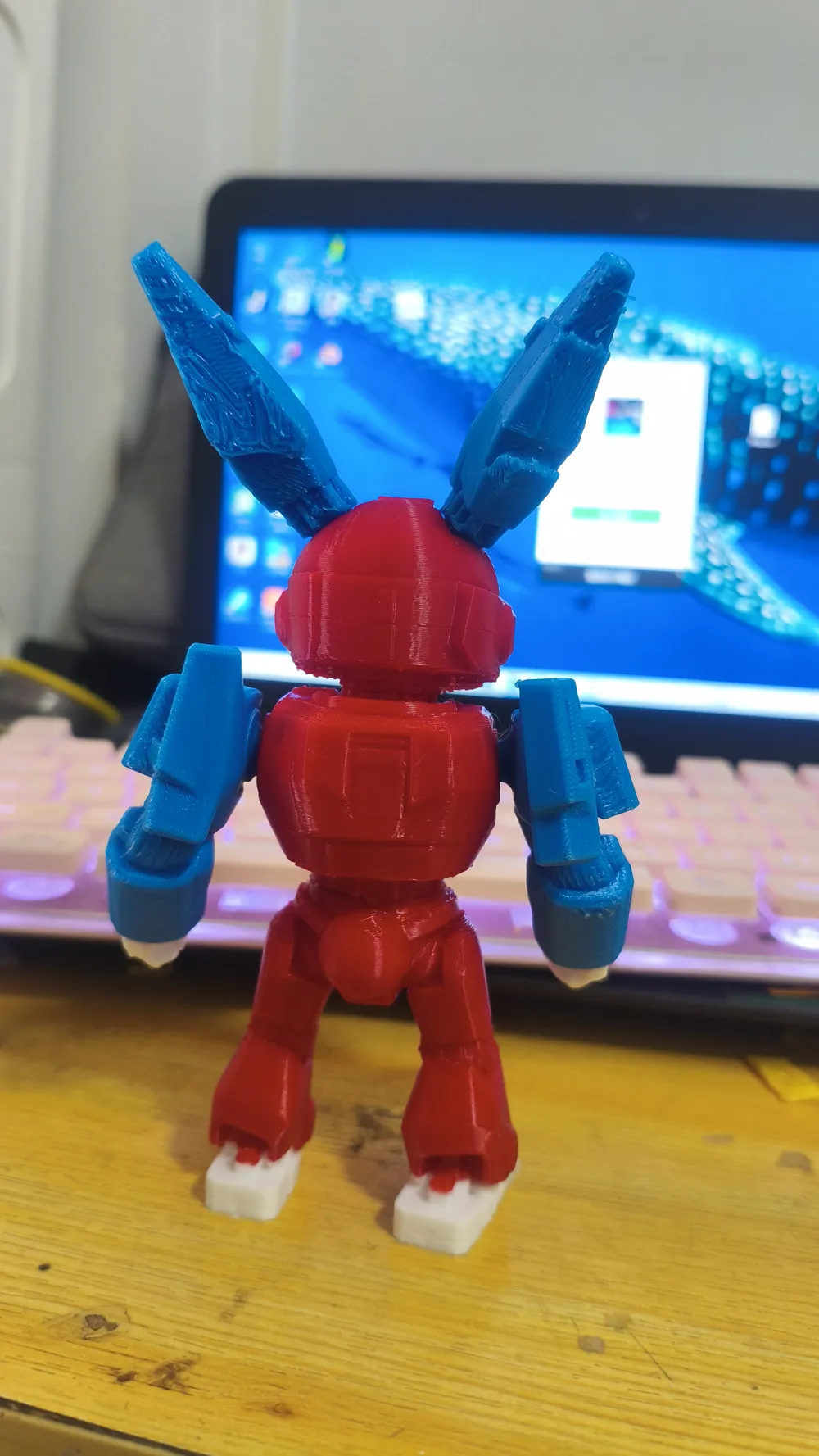 Jade Rabbit Gundam Mecha Toy (disassembled, no AMS needed) - Free 3D ...