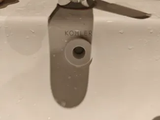洗脸盆溢水口防臭可溢水堵头