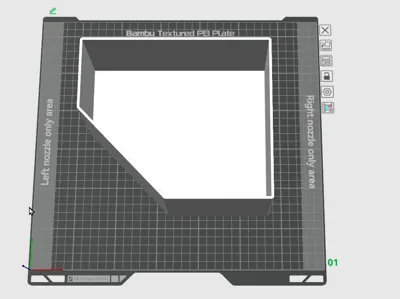 Rounded Rectangular Storage Box