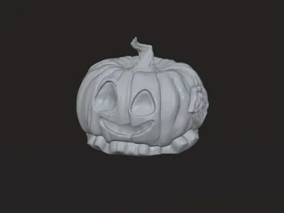 Little Halloween Pumpkin