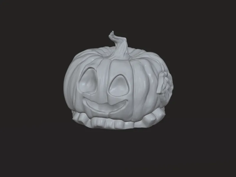 Little Halloween Pumpkin
