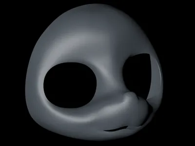 furry suit skull