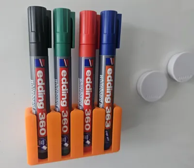 Whiteboard Marker Holder for Franken Magnet HMS38
