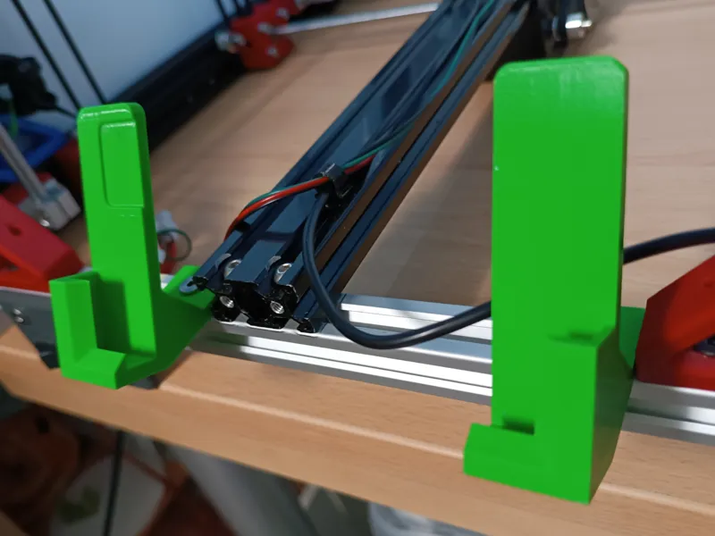 Soporte para telefono movil al perfil V-Slot