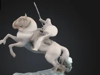 knight on horse