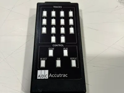 Accutrac Remote Buttons