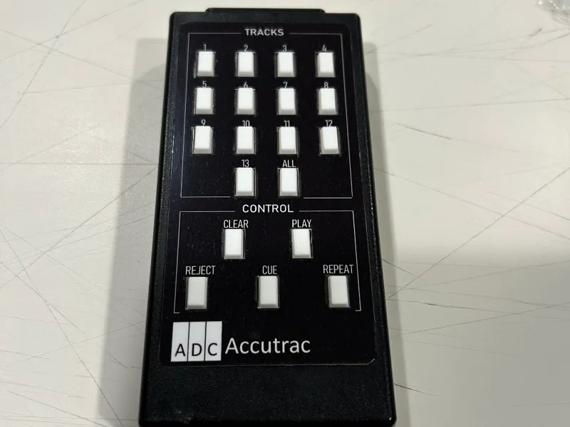 Accutrac Remote Buttons