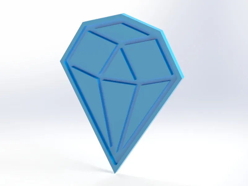 Diamond coaster