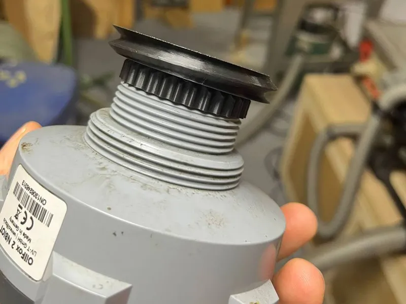 OilFox Adapter auf 2 1/2 Zoll Gewinde