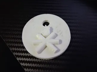 Campfire Keychain