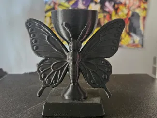 butterfly with a cup