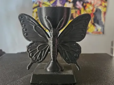 butterfly with a cup