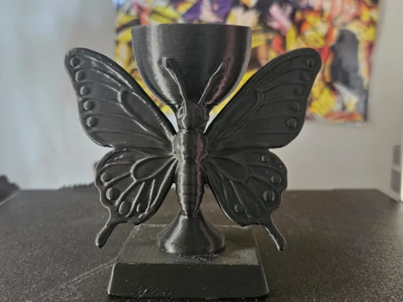 butterfly with a cup