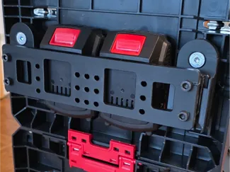 QBrick Scheppach battery mount 20v 2Ah
