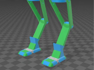 DigiLegs frame / exoskeleton