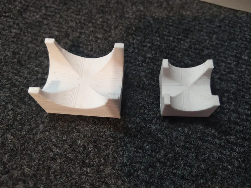 handle for a carpenter's clamp for round objects