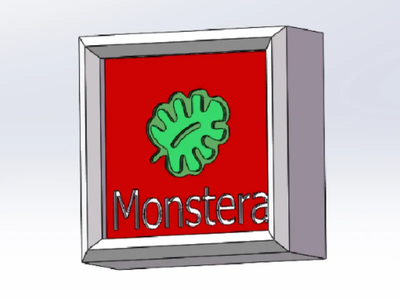 龟背竹monstera摆件