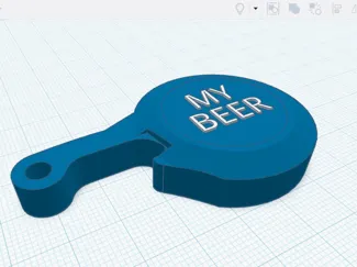 Beer opener Keyholder