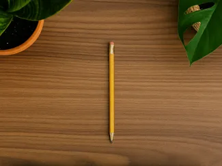 Simple pencil holder 