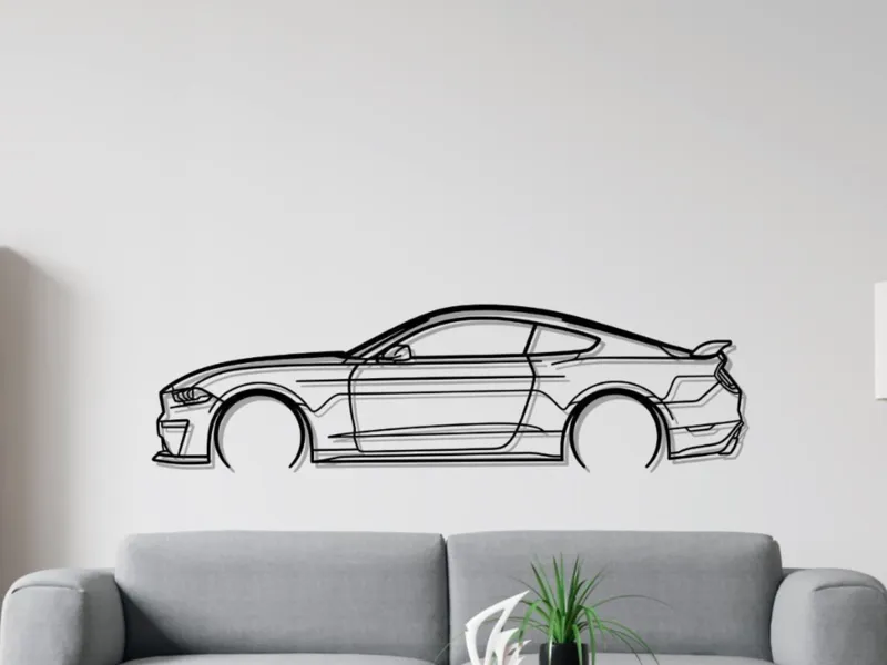 2015 ford mustang gt silhouette 