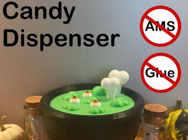 Candy dispensing Cauldron