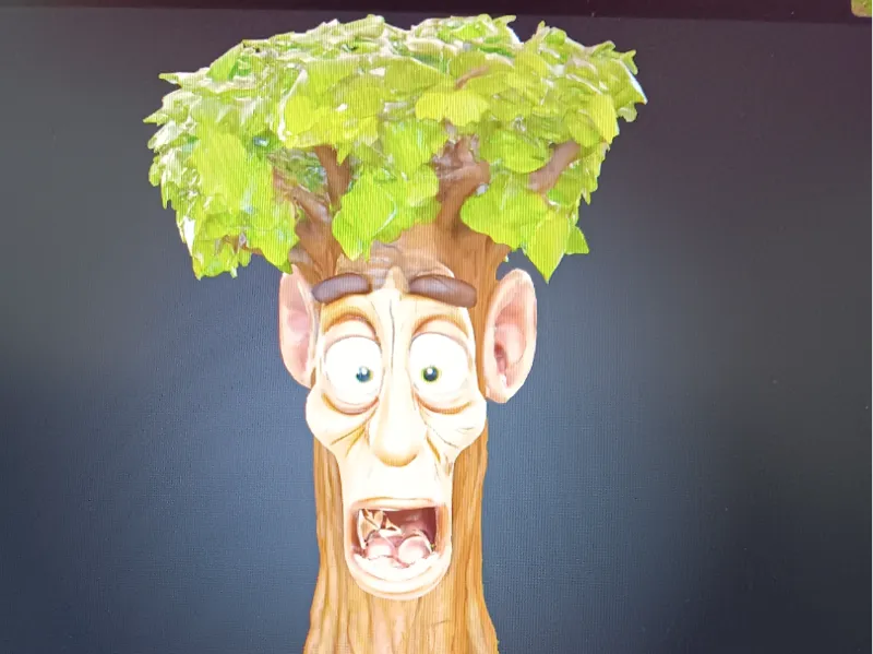 Surprised Treeman