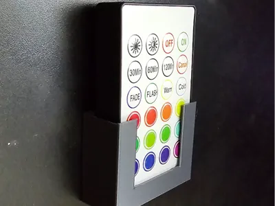 Magnetic Holder for Thick LED Remote