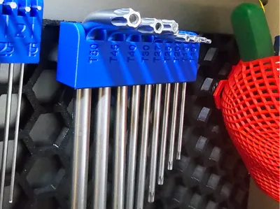Honey Comb Wall Torx Holder