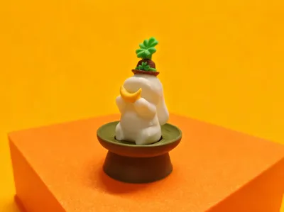 Jade Rabbit - Clover Series (Push Fidget Toy)
