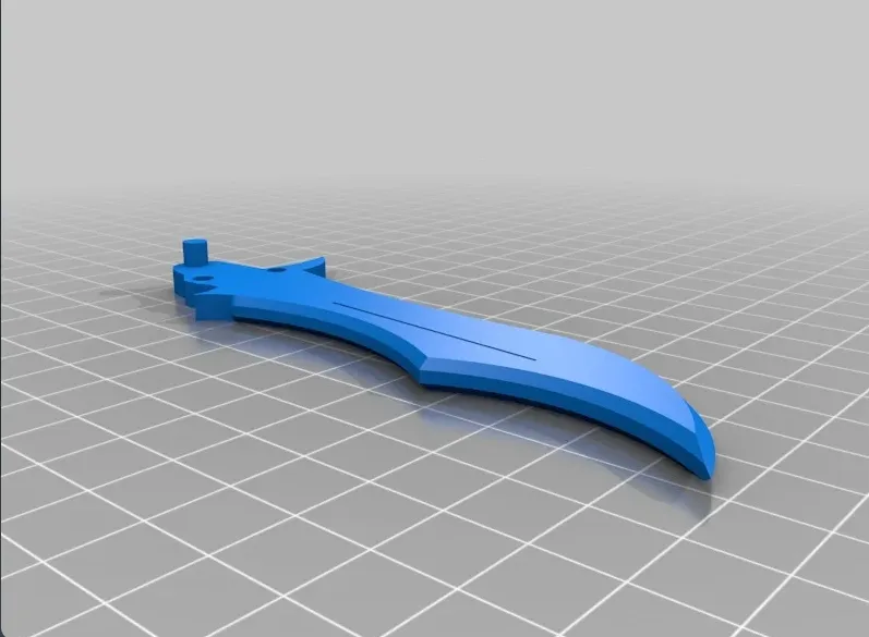 Improved Butterfly Knife From CS:GO - Free 3D Print Model - MakerWorld