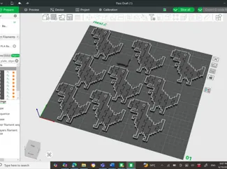 Flexi Dino x9 multiples