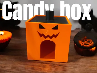 Pumpkin candy box   AMS IS NOT NEEDED
