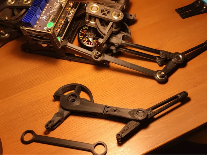 Capstan drive arm/leg proto