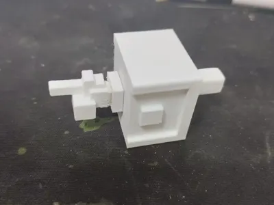 minecraft Create Mod robotic arm (retractable robotic arm)