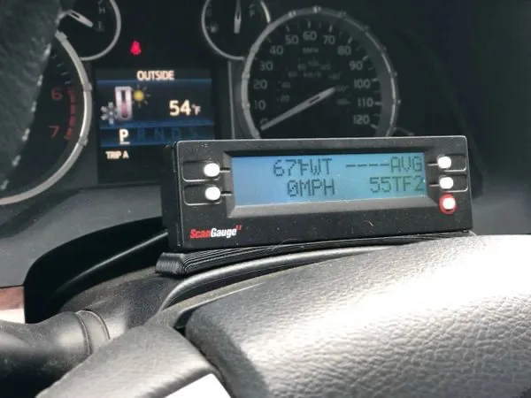 Turbo Gauge mount plate 