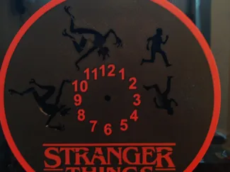 wall clock  stranger things