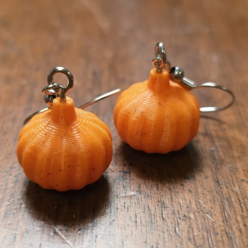Little Pumpkin Earrings view 3
