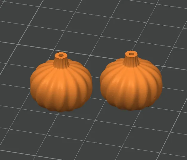 Little Pumpkin Earrings view 2