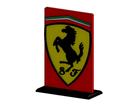 F1 Ferrari Racing Logo