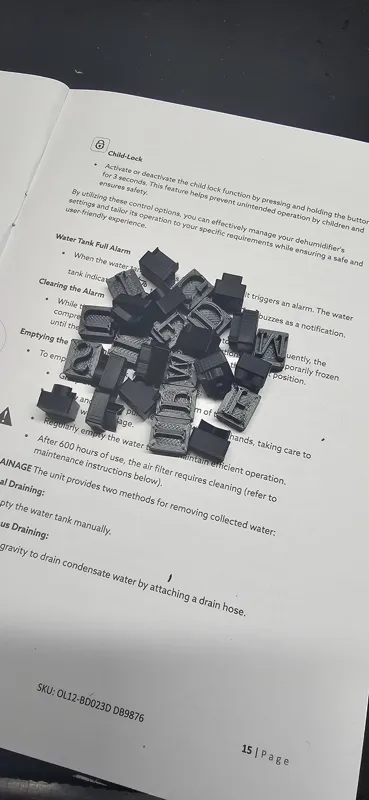 Letter Stamps