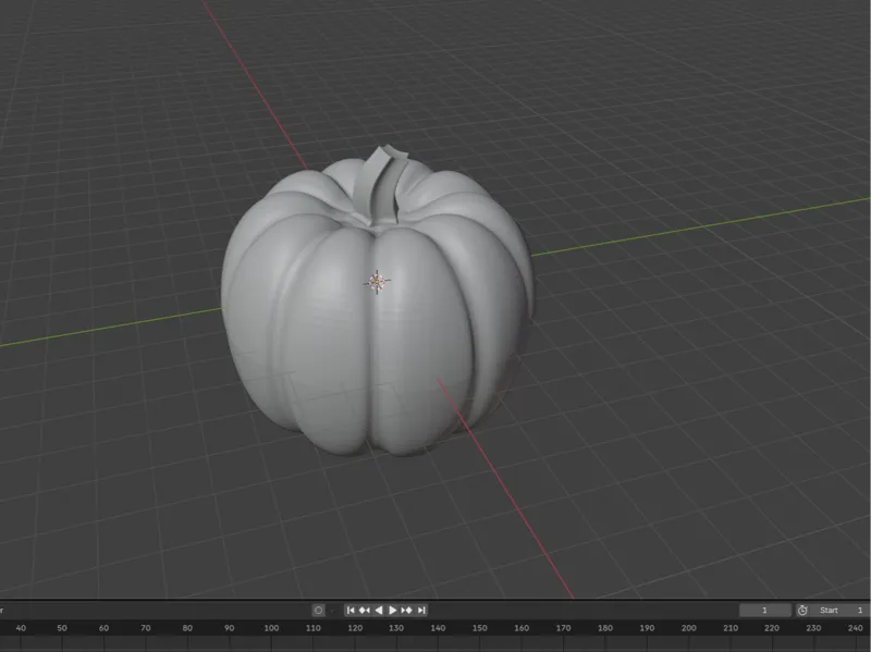 3D Halloween Pumpkin