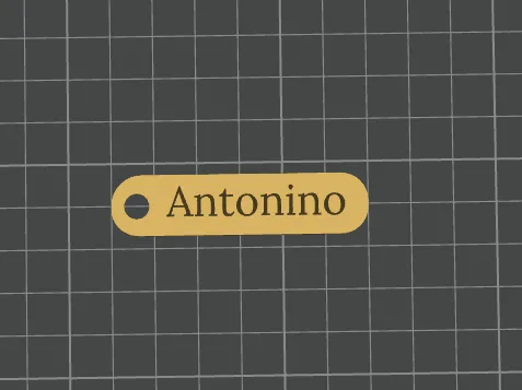 Portachiavi "Antonino"