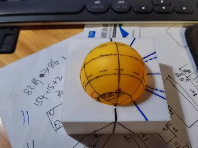 7年级地理经纬度标注模板R20（Ф40mm）
