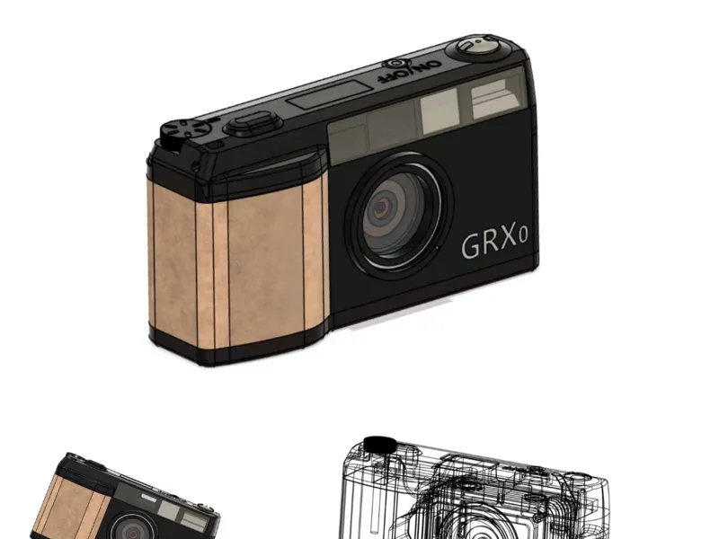 黑理光GRX0——索尼RX0运动相机专用的理光套件手柄