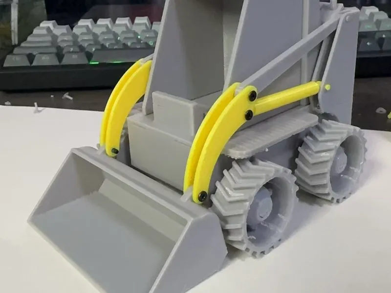 推土机模型玩具