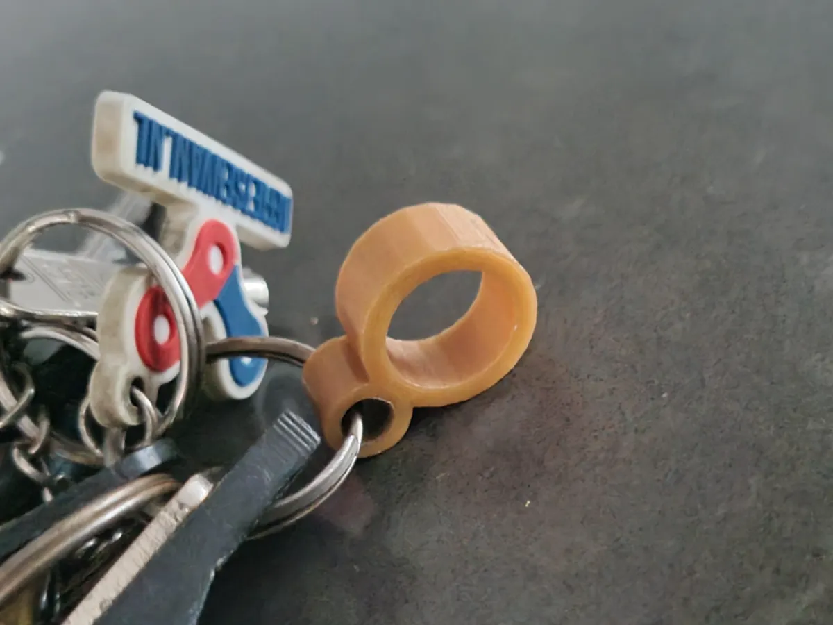 Key chain ring - Free 3D Print Model - MakerWorld