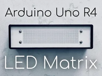 Arduino Uno R4 LED Matrix